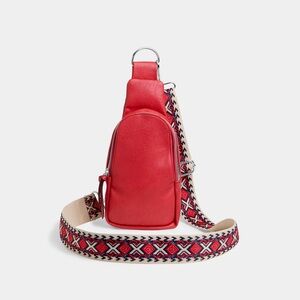 Rhea Crossbody Bag COCO + CARMEN Red NWT
